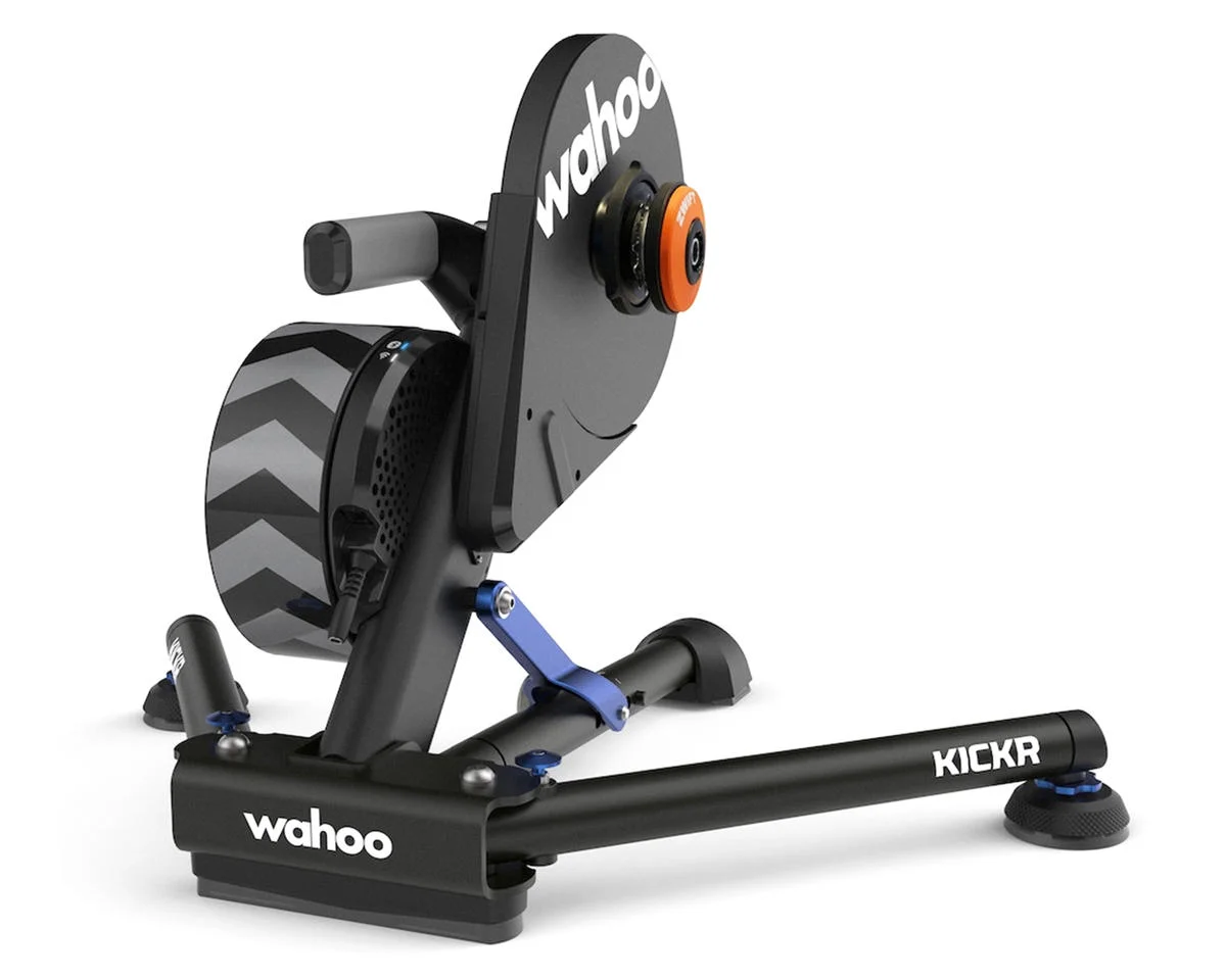 Wahoo Fitness KICKR V6 Smart Power Trainer with Wi-Fi (Black) (w/ Zwift Cog & Click)